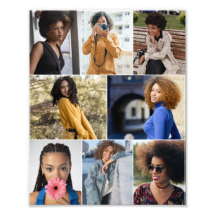 Design Your Own 8 Photo Collage Print