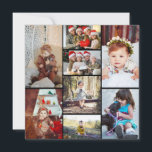 Design Your Own 8 Photo Collage Thank You Card<br><div class="desc">Customise your photography. You can make this custom product for special occasions like weddings,  birthdays,  Christmas,  Holidays,  Memorials,  Graduation,  Anniversaries and more. It can also be given as a gift to your best friend,  close friend,  family,  and relatives.</div>