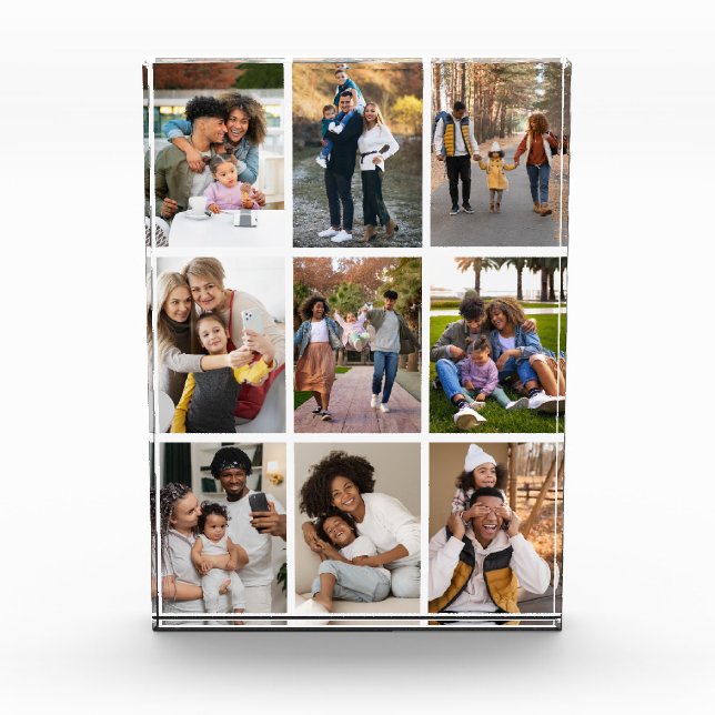 Design Your Own 9 Photo Collage (Front)