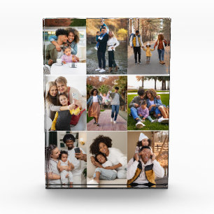 Design Your Own 9 Photo Collage Block