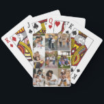 Design Your Own 9 Photo Collage Playing Cards<br><div class="desc">Customise your own personal photography. You can make this custom product for special occasions like weddings,  birthdays,  Christmas,  Holidays,  Memorials,  Graduation,  Anniversaries and more. It can also be given as a gift to your best friend,  close friend,  family,  and relatives.</div>
