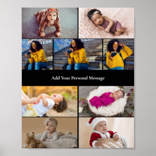Design Your Own 9 Photo Collage Poster
