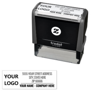 Design Your Own Address Self-inking Stamp Template