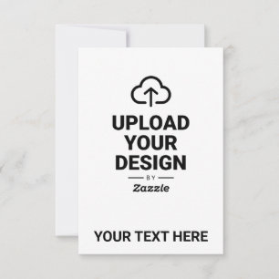 Design Your Own Artwork with Wording RSVP Card