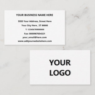 Design Your Own Branded Business Card Example