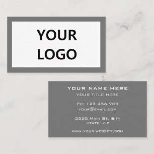 Design Your Own Business Card Template with Logo