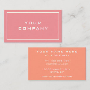 Design Your Own Business Cards Custom Colours