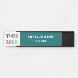 Design Your Own Business Door Sign or Desk Plate