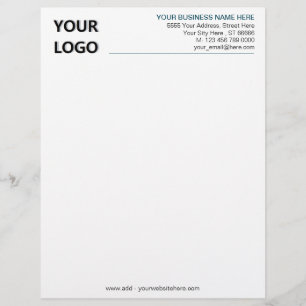 Design Your Own Business Letterhead Template
