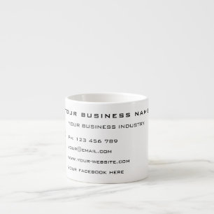 Design Your Own Business Promotional Espresso Mug