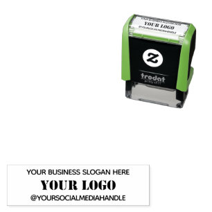 Design Your Own Business Self-inking Stamp