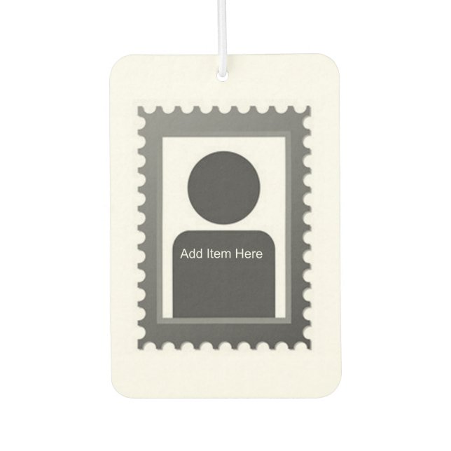 Design your own car air freshener (Front)