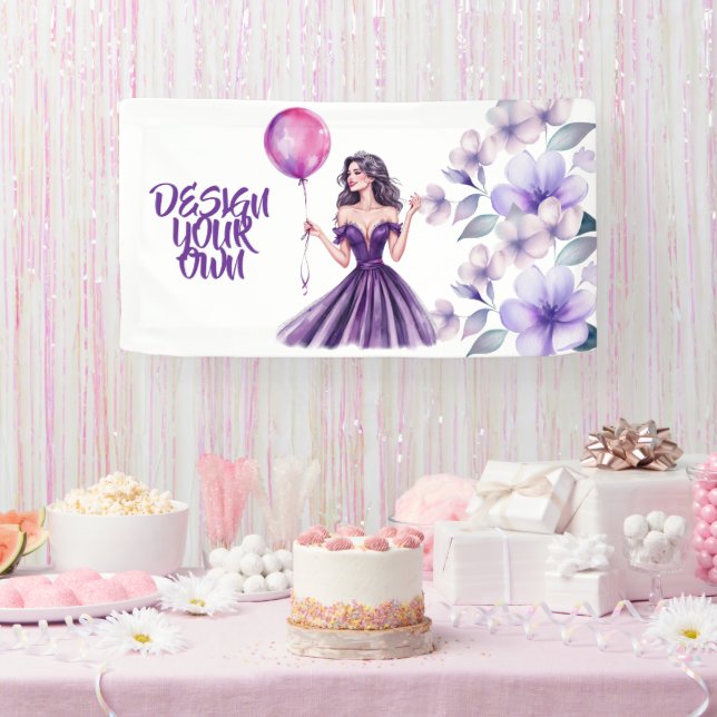 Design Your Own Celebration Banner (Party)
