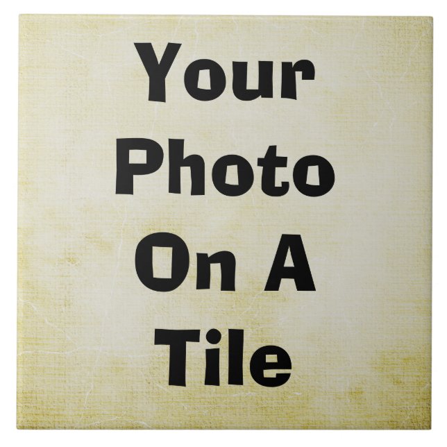 Design Your Own Ceramic Tile (Front)
