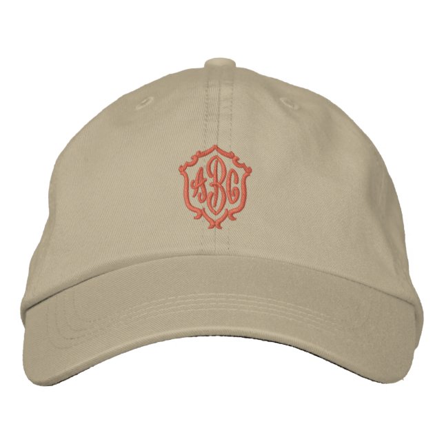 Design Your Own Cool Embroidered Team Baseball Cap (Front)