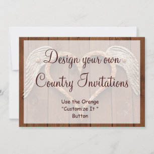 Design your Own Country Invitations Template