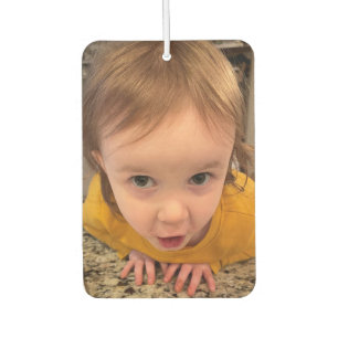 Design Your Own Custom 2 Photos Automobile Car Air Freshener
