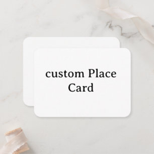 Design Your Own custom  3.5" x 2.5" Place Card