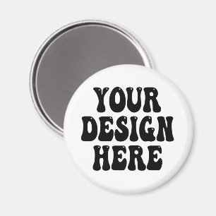 Design Your Own Custom Badge any Photo Logo Magnet