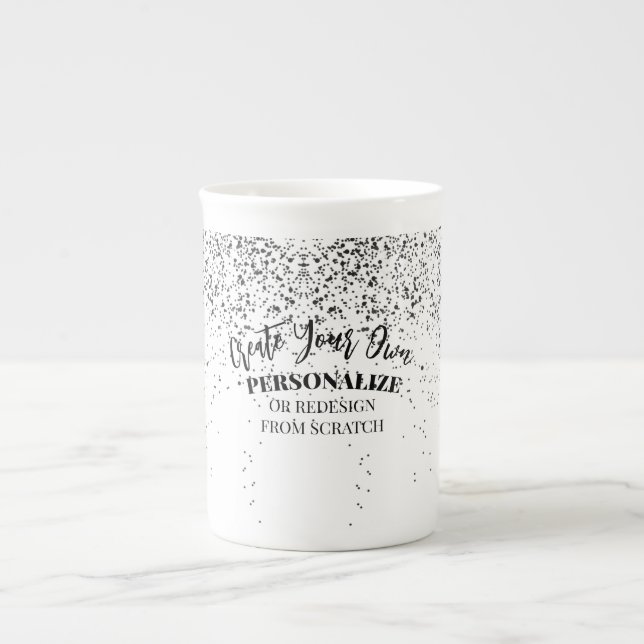 Design Your Own Custom Bone China Mug (Front)