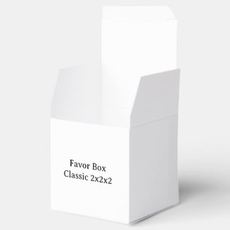 Design Your Own custom Classic 2x2x2 Favour Box