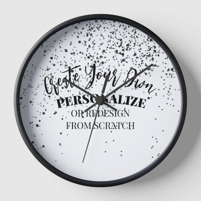 Design Your Own Custom Clock (Front)