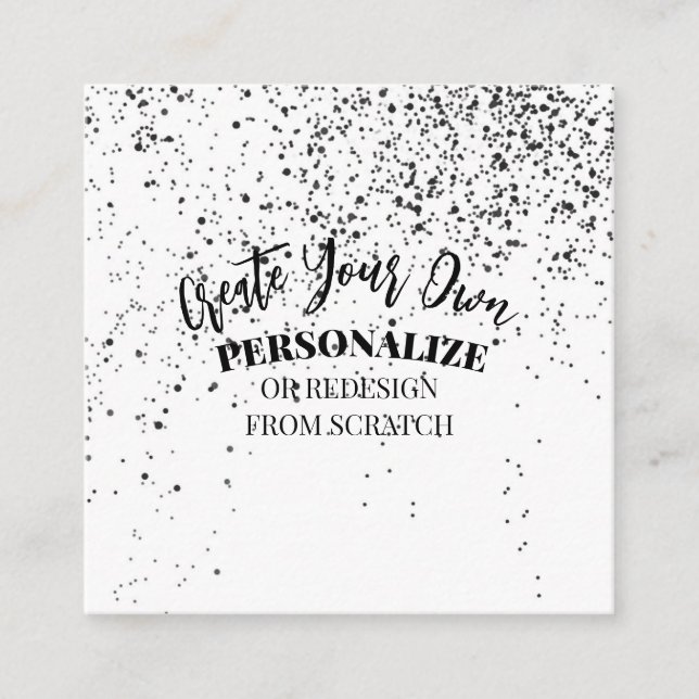 Design Your Own Custom Enclosure Card (Front)