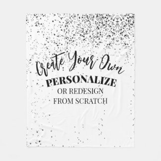 Design Your Own Custom Fleece Blanket