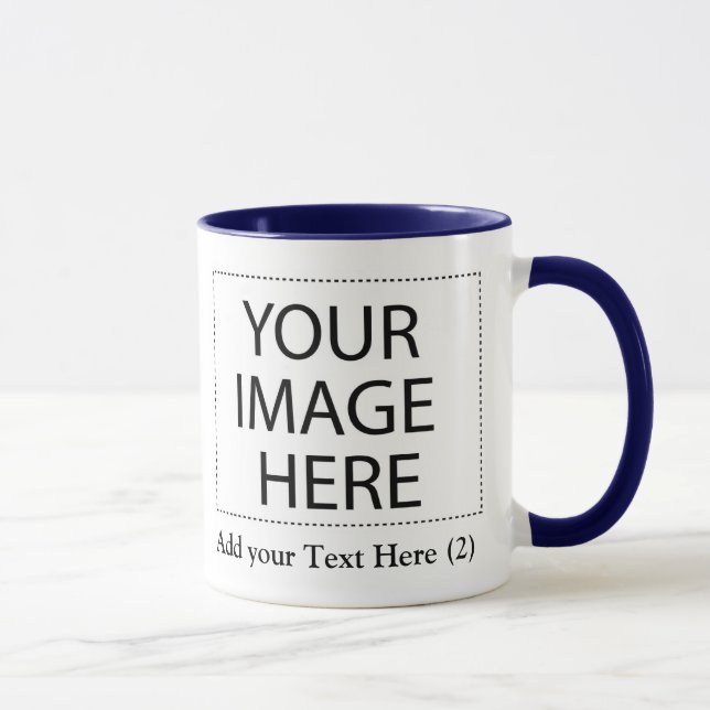 Design Your Own Custom Logo Coffee Mug (Right)