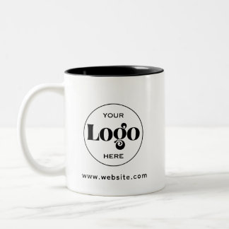 Design Your Own Custom Logo Two-Tone Coffee Mug