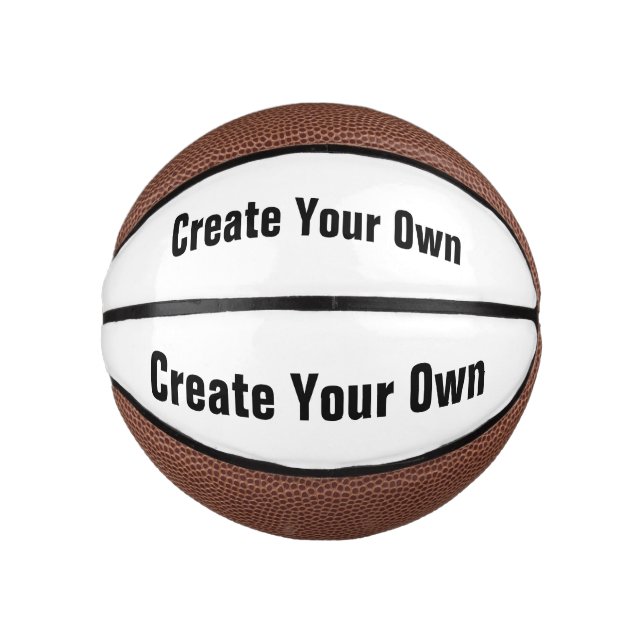 Design Your Own :-)  - Custom Mini Basketball (Front)