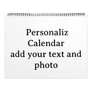 Design Your Own custom per calendar