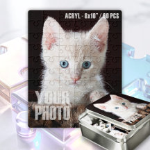 Design Your Own Custom Pet Photo 8x10” Acrylic