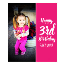 Design Your Own Custom Photo Birthday