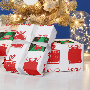 Design Your Own Custom Photo Themed Christmas Wrapping Paper