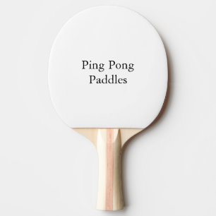 Design Your Own custom Ping Pong Paddle