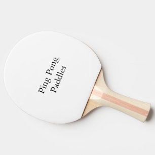 Design Your Own custom Ping Pong Paddle
