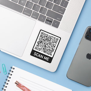 Design Your Own Custom QR Code Sticker Template