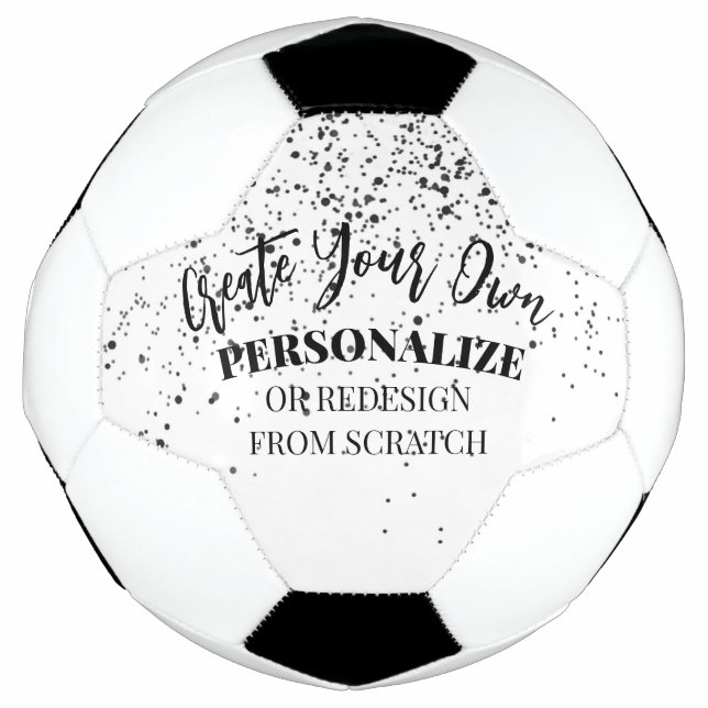 Design Your Own Custom Soccer Ball (Front)