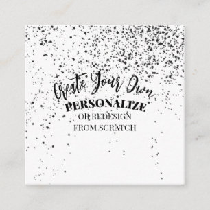 Design Your Own Custom Square Business Card