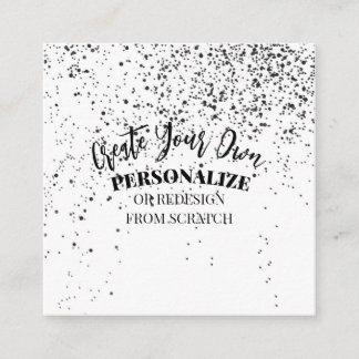 Design Your Own Custom Square Business Card