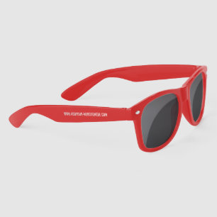 Design Your Own Custom Text Sunglasses Example