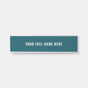 Design Your Own Desk Sign or Hanging Name Plate