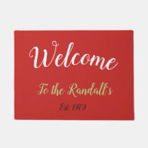 Design your own doormat