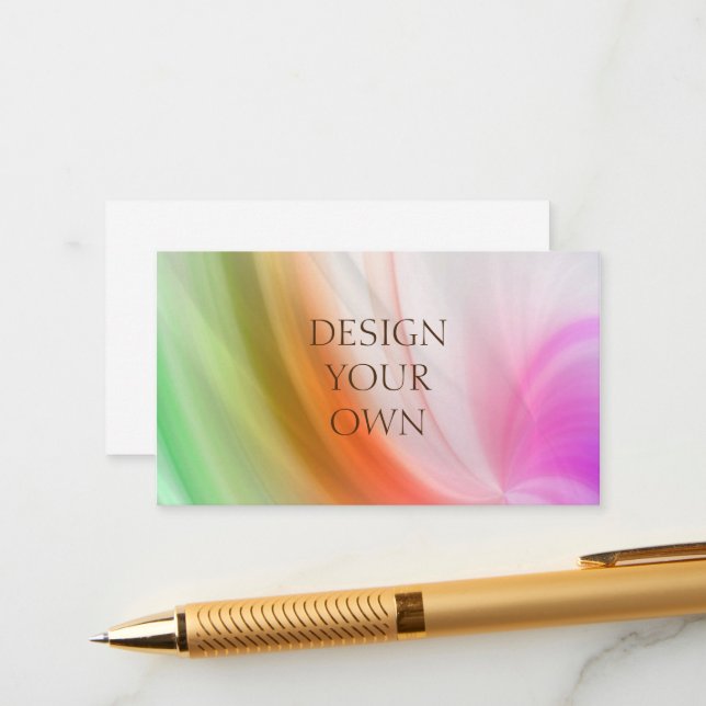 Design Your Own  Enclosure Card (Front/Back In Situ)