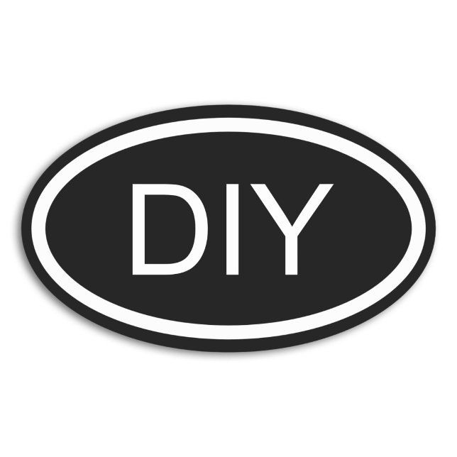 Design Your Own Euro Style Oval Sticker (Design Your Own Euro Style Oval Sticker)