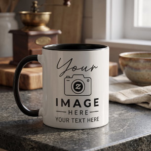 Design Your Own Favourite Photo and Text Mug