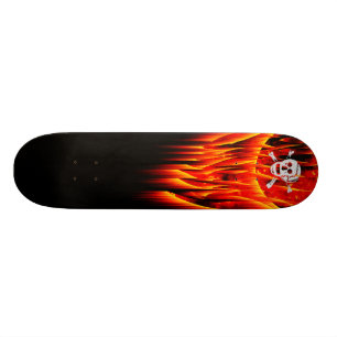 Design your own Flames Skateboard