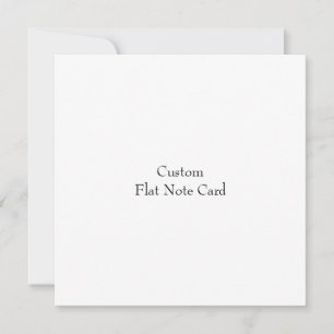 Design Your Own Flat Card