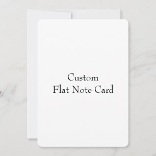 Design Your Own Flat Card
